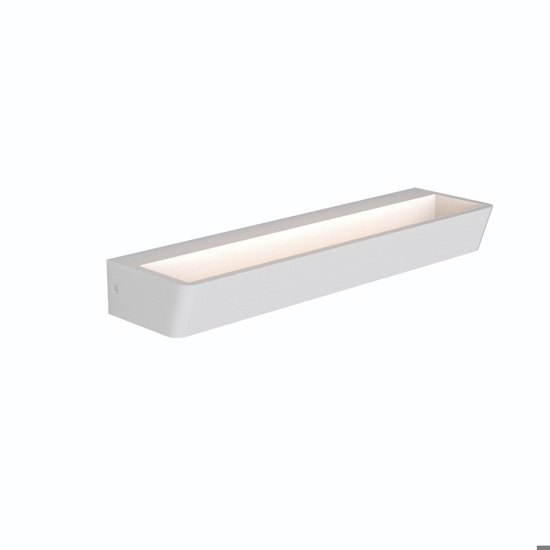 Applique bianca led 30w 4000k lampada da parete moderna