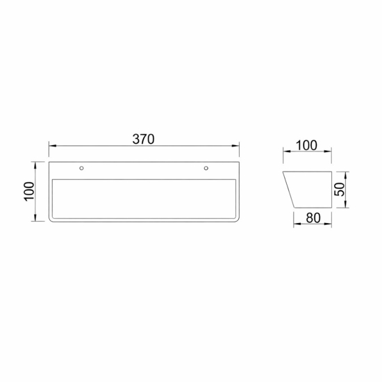 Applique bianca led 30w 4000k lampada da parete moderna