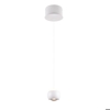Lampadario a sospensione da bagno sfera bianca led 5w cct 2300k-4000k con telecomando