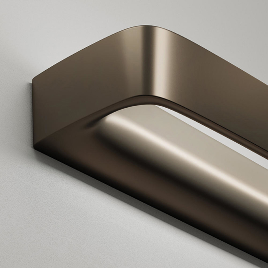 Sforzin aki applique da parete bronzo led biemissione 3000k
