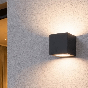 Applique da esterno antracite gx53 totem perenz