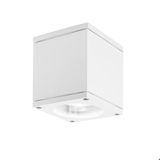 Up perenz plafoniera per balcone esterno bianco ip65 gx53