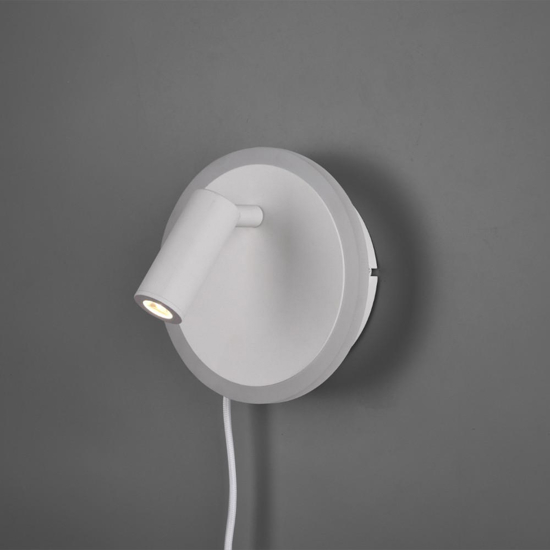 Applique per comodini camera da letto led 3000k luce orientabile