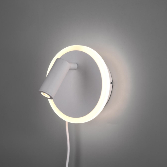 Applique per comodini camera da letto led 3000k luce orientabile