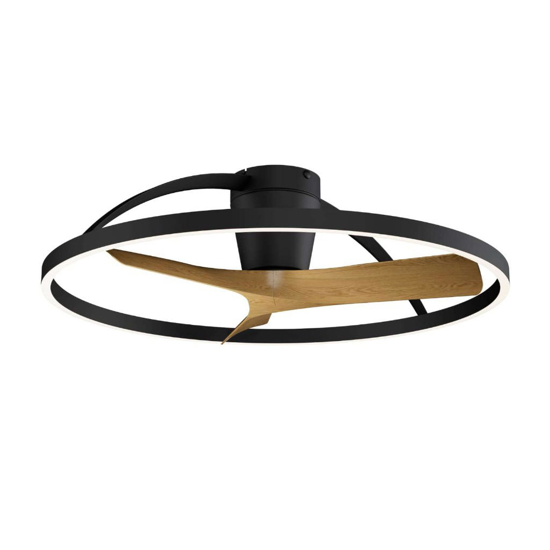 Lampadario con pale moderna led cct con telecomando 13mq dimmerabile