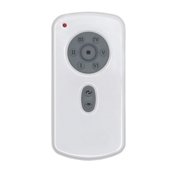 Ventilatore silenzioso in vetro da soffitto per 17mq pale trasparenti con telecomando