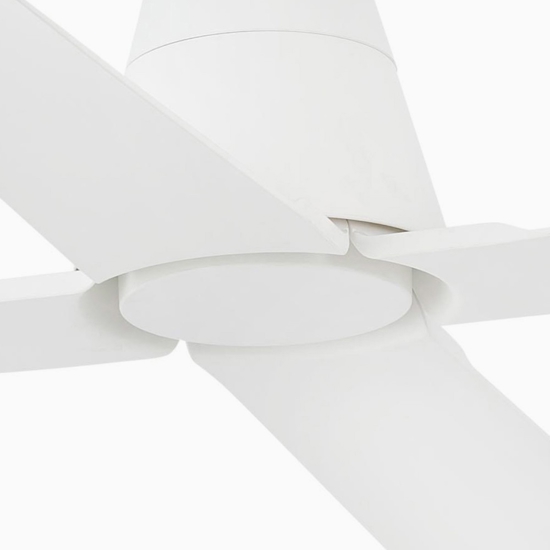 Ventilatore per esterno da soffitto 18mq silenzioso bianco a pale