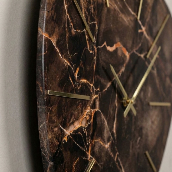 Grande orologio da parete 110x71 design sagomato