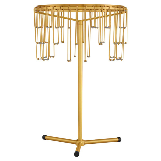 Lampada da tavolo led oro ramato design