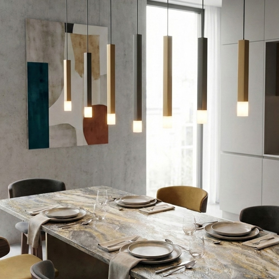 Estanterios eglo lampadario led 21w 3000k moderno per tavolo soggiorno
