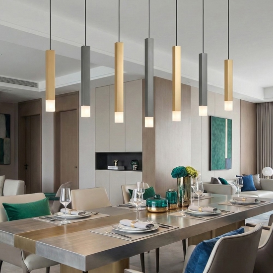 Estanterios eglo lampadario led 21w 3000k moderno per tavolo soggiorno