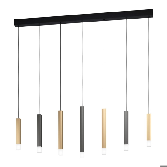 Estanterios eglo lampadario led 21w 3000k moderno per tavolo soggiorno