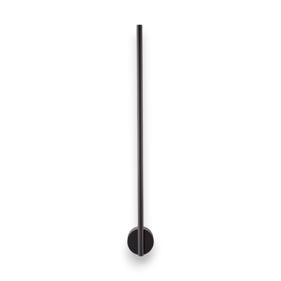 Applique per comodini bacchetta nera led 10w 3000k
