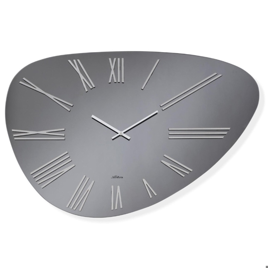 Grande orologio da parete 60x90 design in vetro moderno