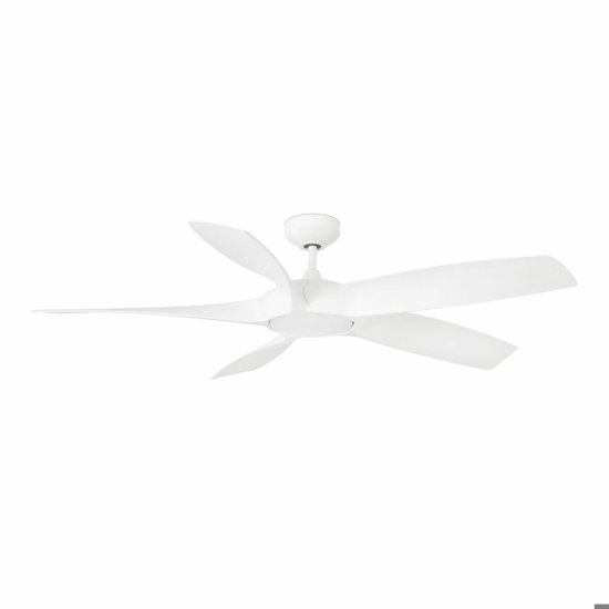 Ventilatore da soffitto bianco 28mq con luce silenzioso