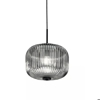 Ondaluce so odette lampadario per bagno vetro fume