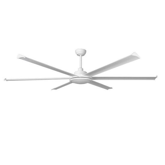 Ventilatore a pale bianco da soffitto con telecomando 39mq