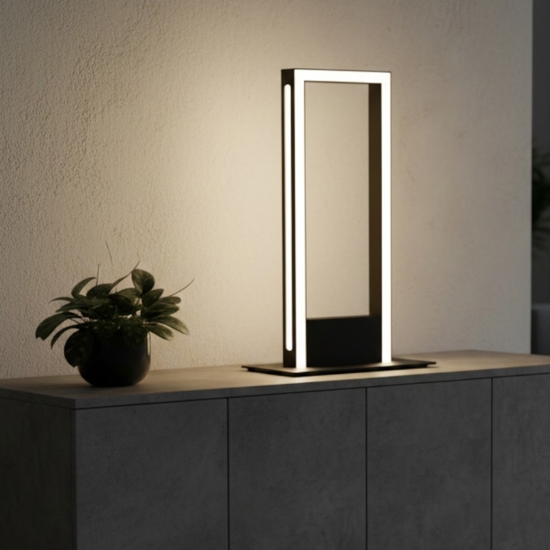 Salvilanas z lampada da tavolo minimal led cct da 2700k a 6500k