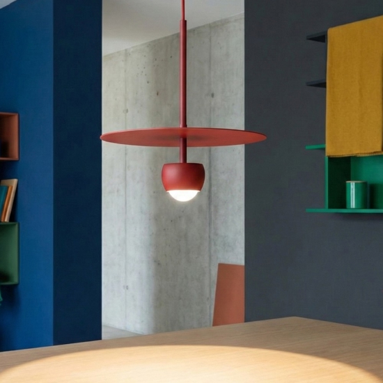Lampada pendente design moderna led per isola cucina