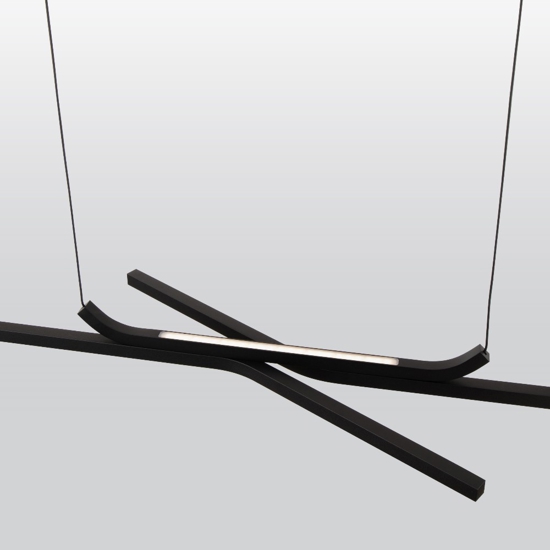 Lampadario da cucina moderno led da 2700k a 4000k biemissione