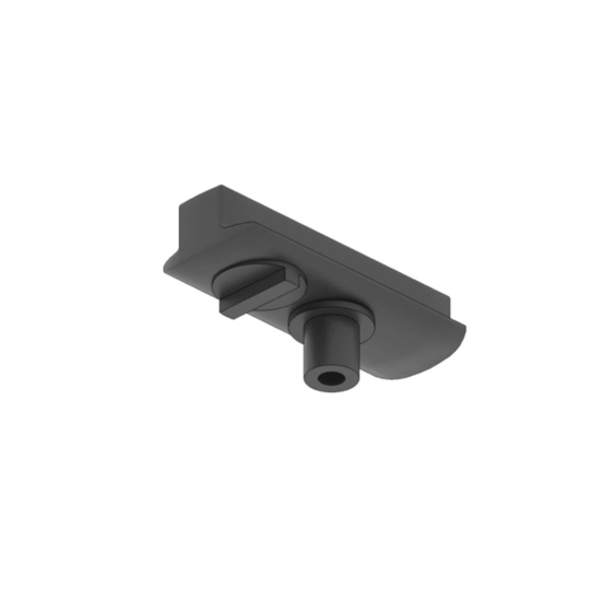 Accessorio kit per binario a sospensione monofase nero