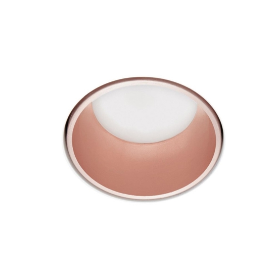 Faretto di gesso da incasso sforzin thessaly interno rame