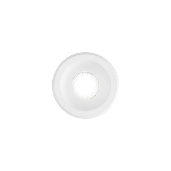 Ideal lux virus faretto da incasso led tondo 3w 3000k bianco