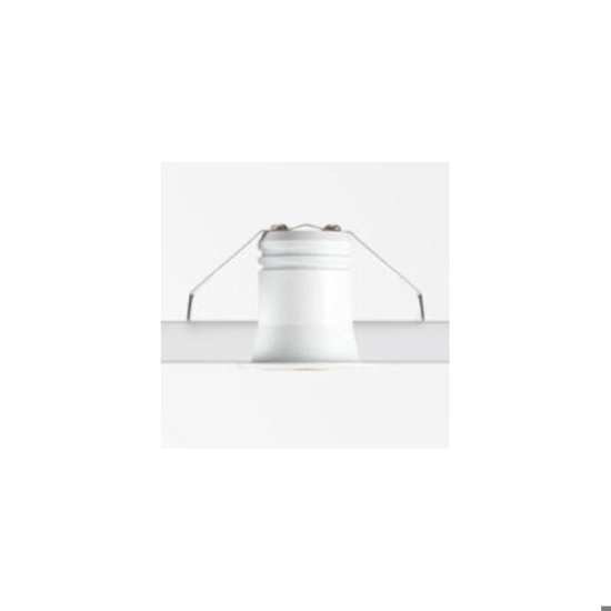 Ideal lux virus faretto da incasso led tondo 3w 3000k bianco
