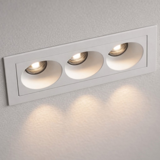 Cestello portafaretti da incasso a led 6w 3000k isyluce exacta