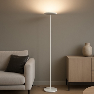 Piantana bianca led 30w dimmerabile da 3000k a 5000k