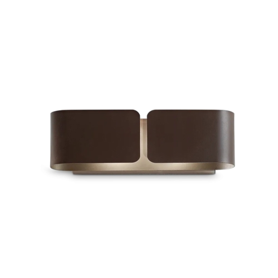 Clip ap2 small ideal lux applique design moderno marrone