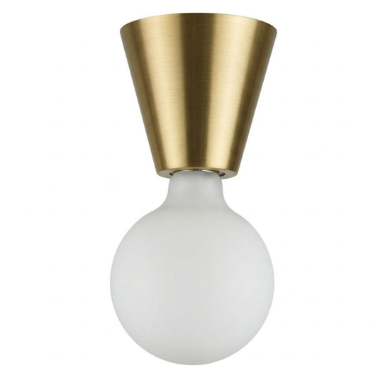 Ondaluce plafoniera pl fog oro moderna per cucina