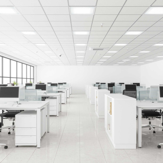 Ideal lux led panel fi 3000k cri90 pannello led da incasso confezione n2