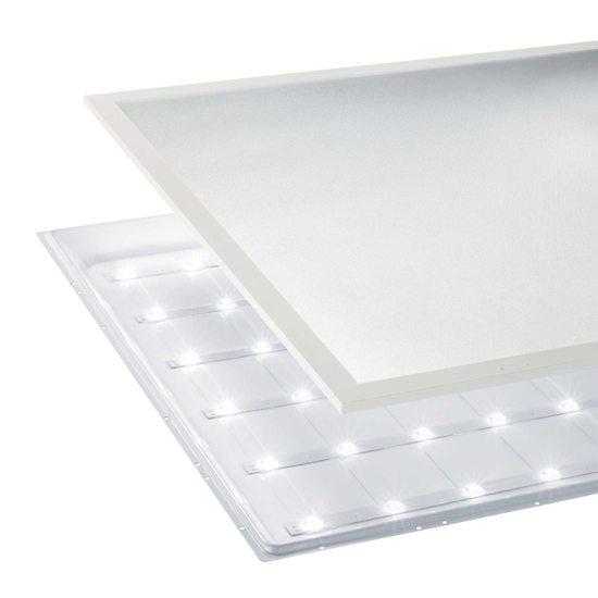 Ideal lux led panel fi 3000k cri90 pannello led da incasso confezione n2