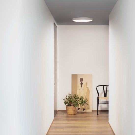 Ideal lux ray pl d60 plafoniera da bagno led 3000k 4000k bianca ip44