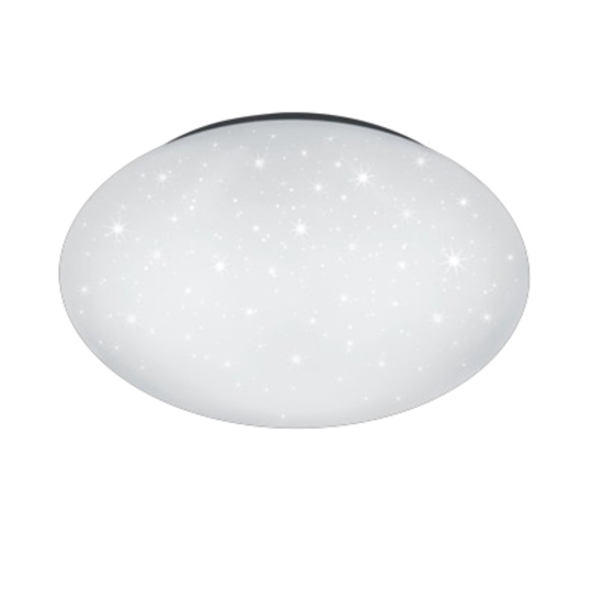 Plafoniera moderna per bagno led 4000k ip44 effetto stelle