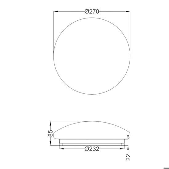 Plafoniera moderna per bagno led 4000k ip44 effetto stelle