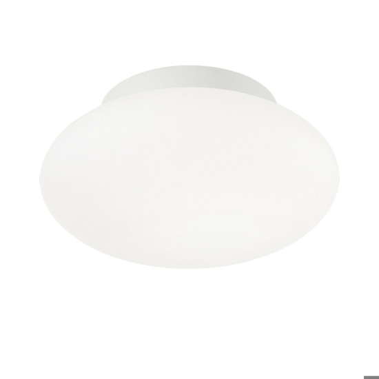 Bubble pl1 plafoniera bagno design rotonda ideal lux