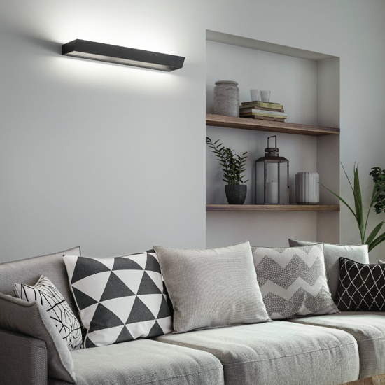 Isyluce applique moderna led 30w 3000k 4000k bianca design