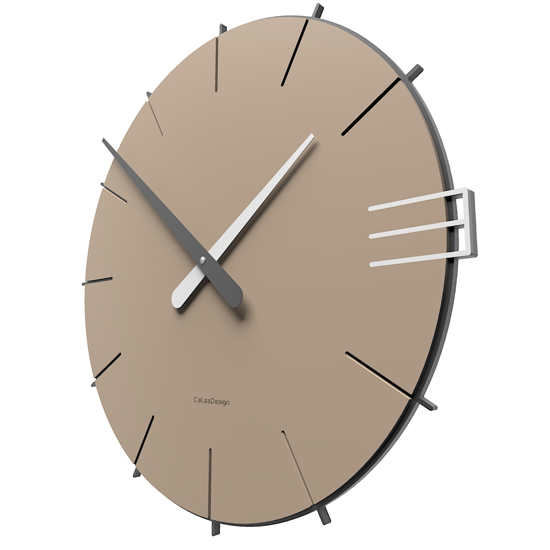 Orologio da muro design moderno legno rotondo