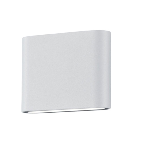 Applique da esterno 5w 3000k moderna bianca anti corrosione