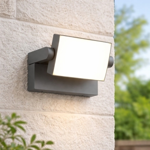 Applique da esterno orientabile moderna led 3000k anti corrosione
