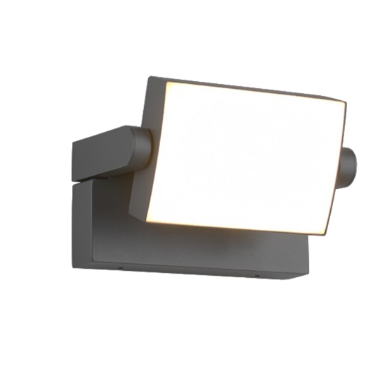 Applique da esterno orientabile moderna led 3000k anti corrosione