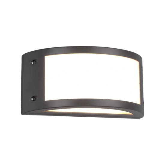 Applique da esterno antracite moderna 12w 3000k