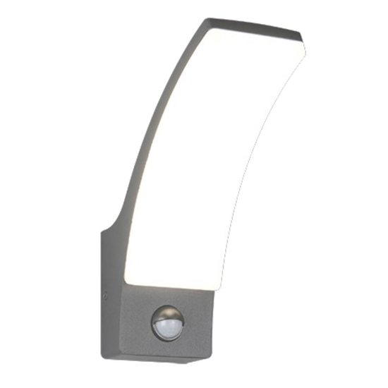 Applique da esterno ip44 led 4000k sensore di movimento