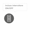 Applique nera da esterno luce solare ibrido con sensore di movimento crepuscolare led 6w 4000k
