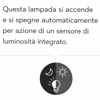 Applique nera da esterno luce solare ibrido con sensore di movimento crepuscolare led 6w 4000k