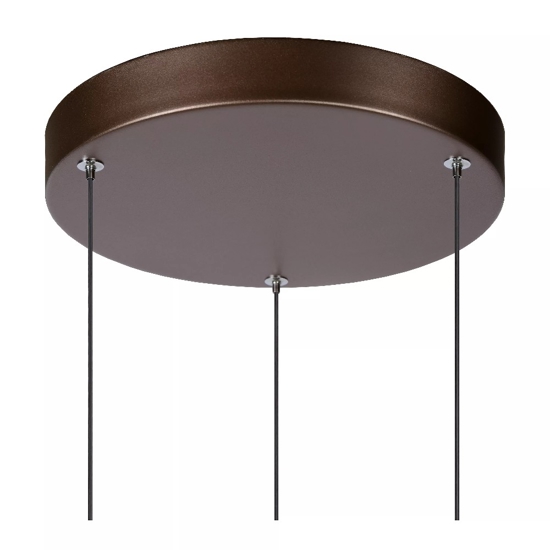Lampadario caffe oro per tavolo sala da pranzo moderna