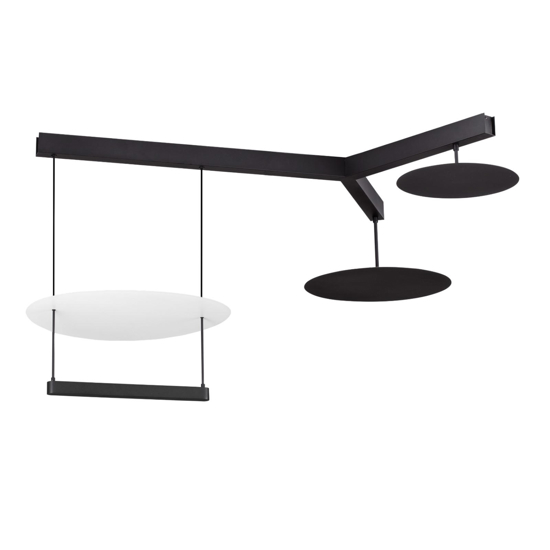 Lampadario design led 81w 3000k per sala da pranzo moderna