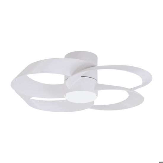 Plafoniera ventilatore con luce da soffitto moderno con telecomando 13mq